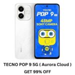 TECNO POP 9 5G with 48MP Sony AI Camera