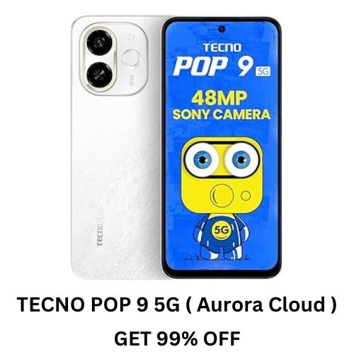 TECNO POP 9 5G with 48MP Sony AI Camera